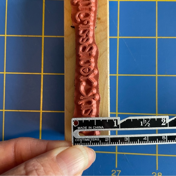 Bear Sayings Rubber Stamp set, You’re Beary Sweet, You’re Beary Special, 90’s - Picture 9 of 10